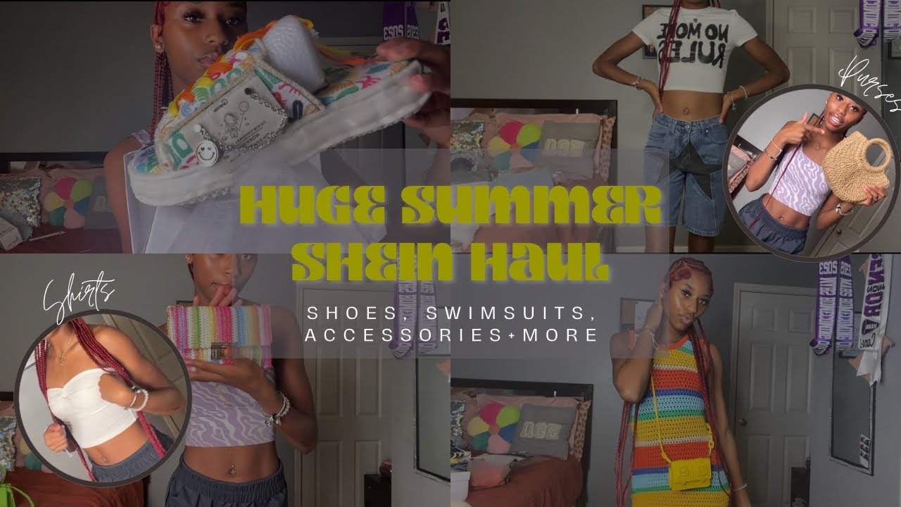 Huge Summer Shein Haul 2024 | 30+ items| Swimsuits, Shoes, Accessories, etc| 2024