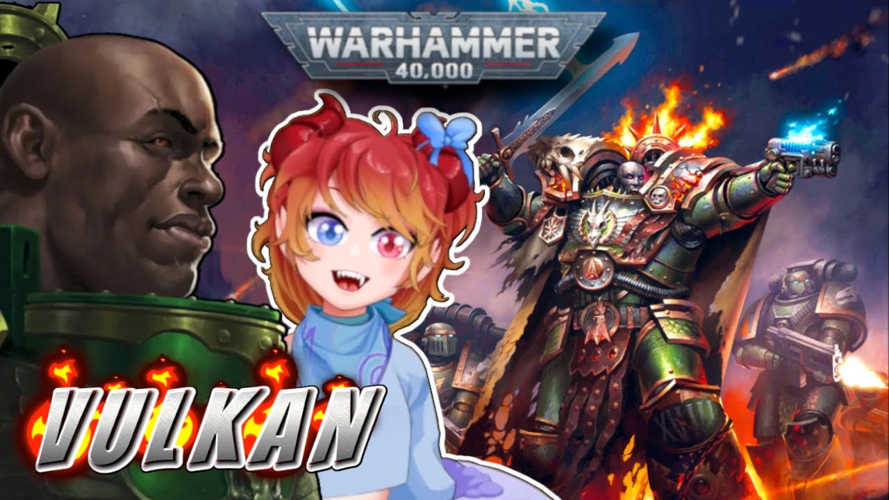 VULKAN LIVES! STOMP!! STOMP!!! Salamanders Warhammer 40k Reaction