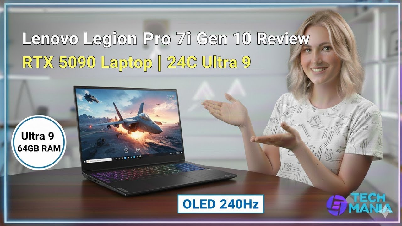 Lenovo Legion Pro 7i Gen 10 Review | RTX 5090 Laptop | 24C Ultra 9 | 64GB RAM | OLED 240Hz