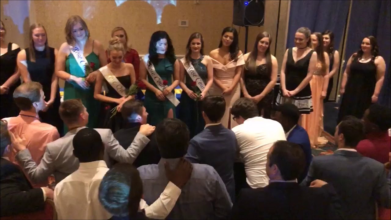 Pi Kappa Phi Fraternity | Beta Omicron Chapter serenades 2018 Rose Queen