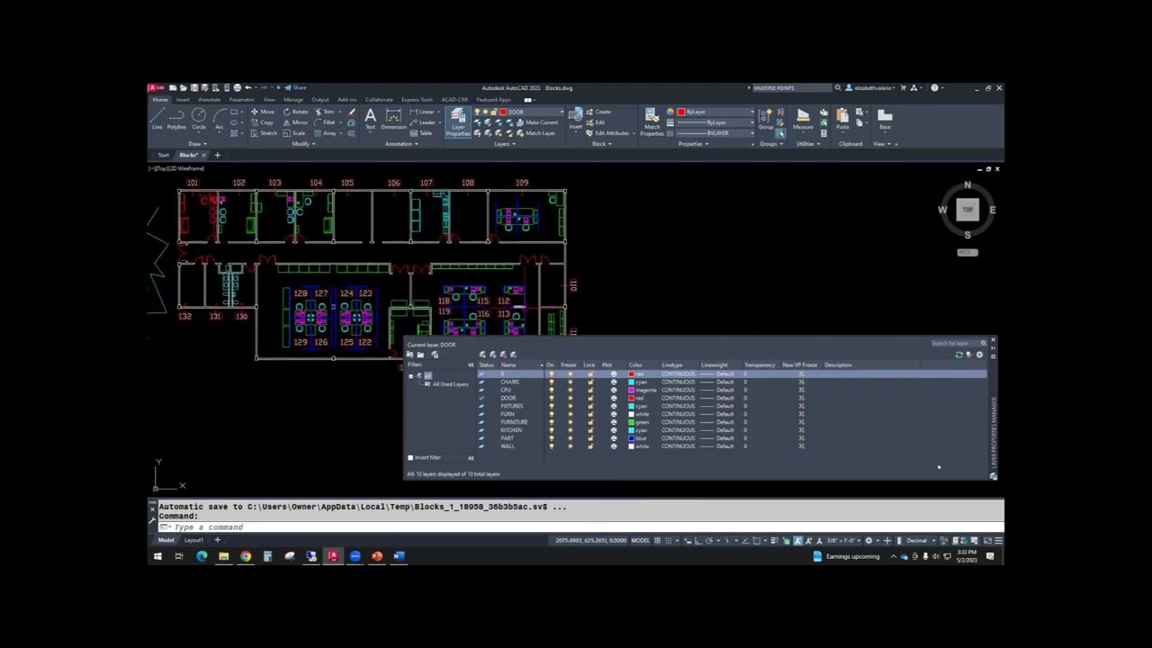 AutoCAD 2026 - Layers Tutorial