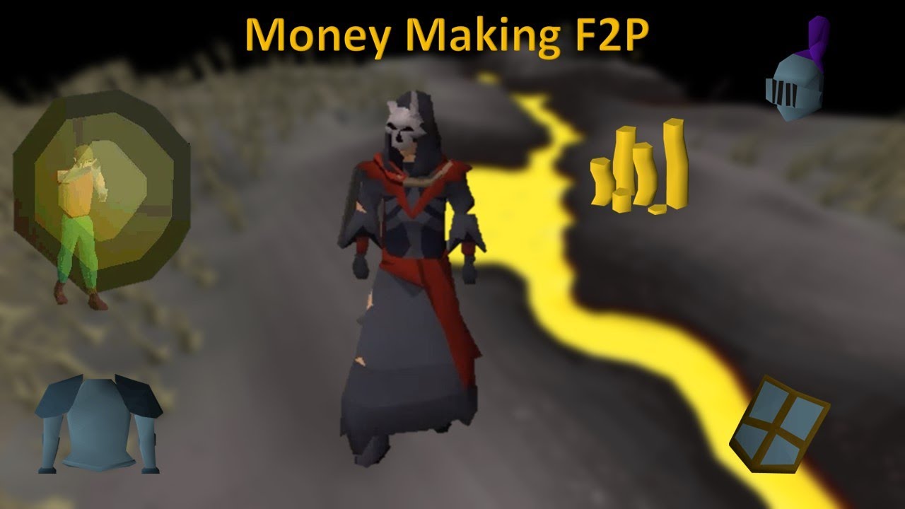 (OSRS) Money Making Para F2P 3 Métodos + Rifa de la Bond