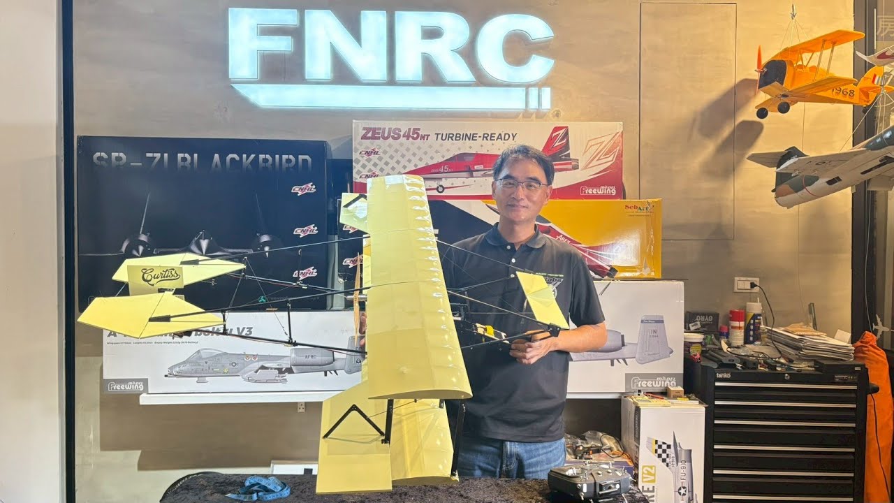 飛友代標 二手品 1260MM 柯蒂斯雙翼木頭機 PNP / 0元起標 請飛恩FB二手拍賣區中下標
