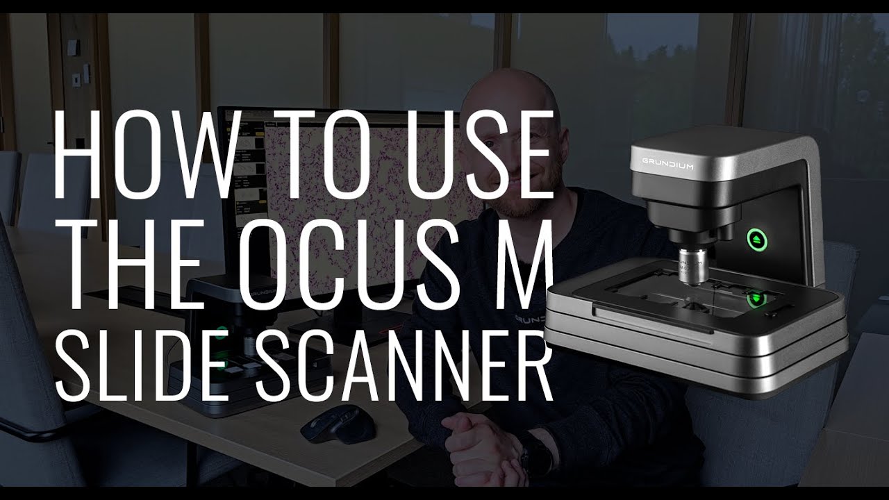 Grundium Ocus M series slide scanner demo
