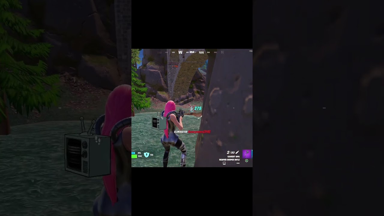 Fortnite Lady Gaga Gets a Headshot ☠️