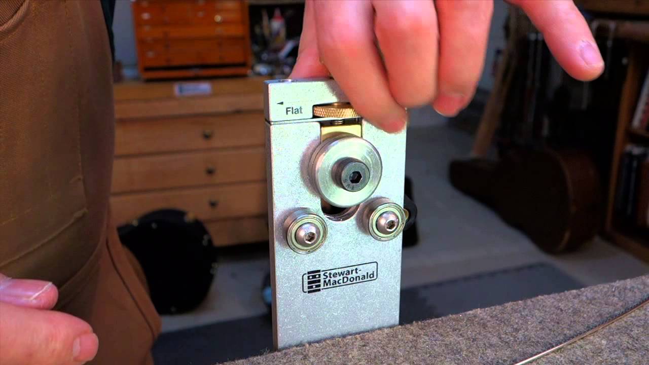 FretBender demo: putting the curve in guitar frets