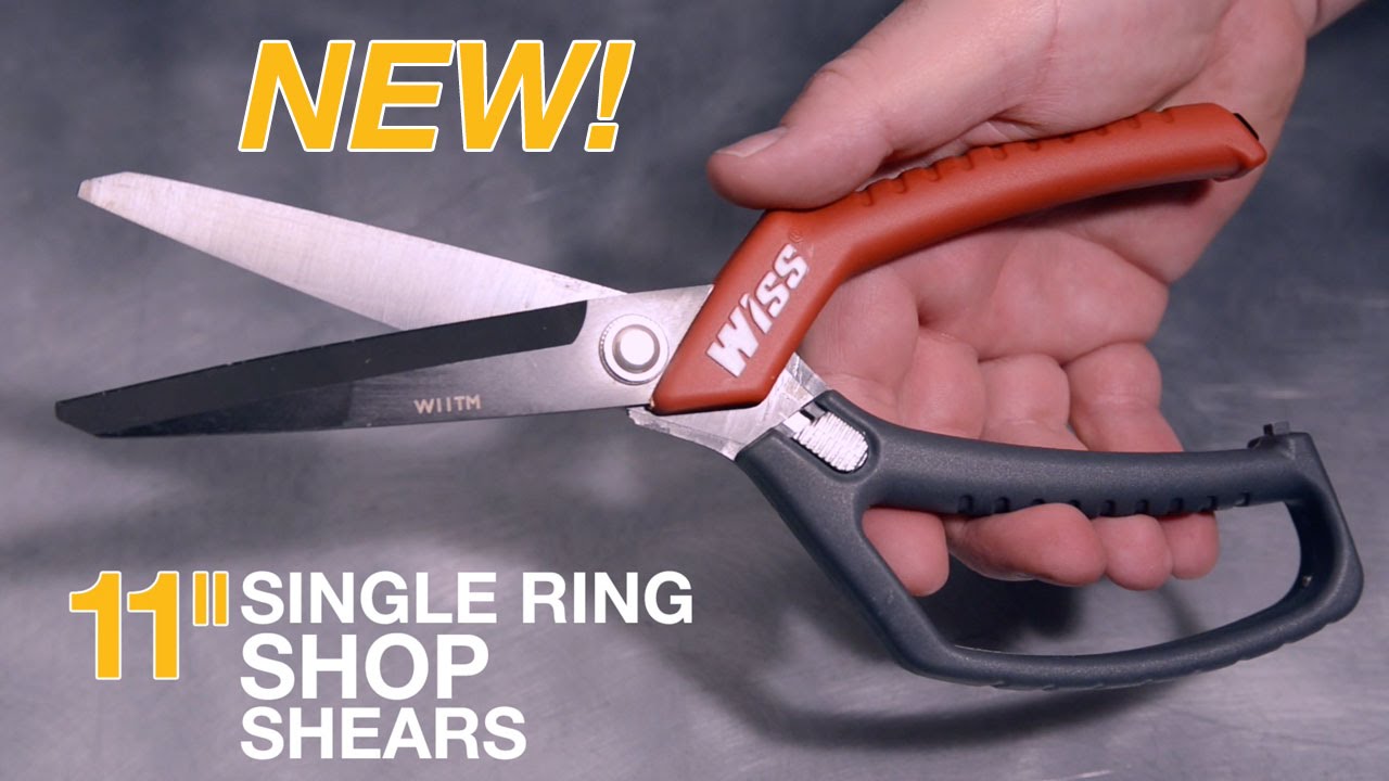 Wiss® Scissors - Featuring The NEW 11in. Single Ring Shop Shears