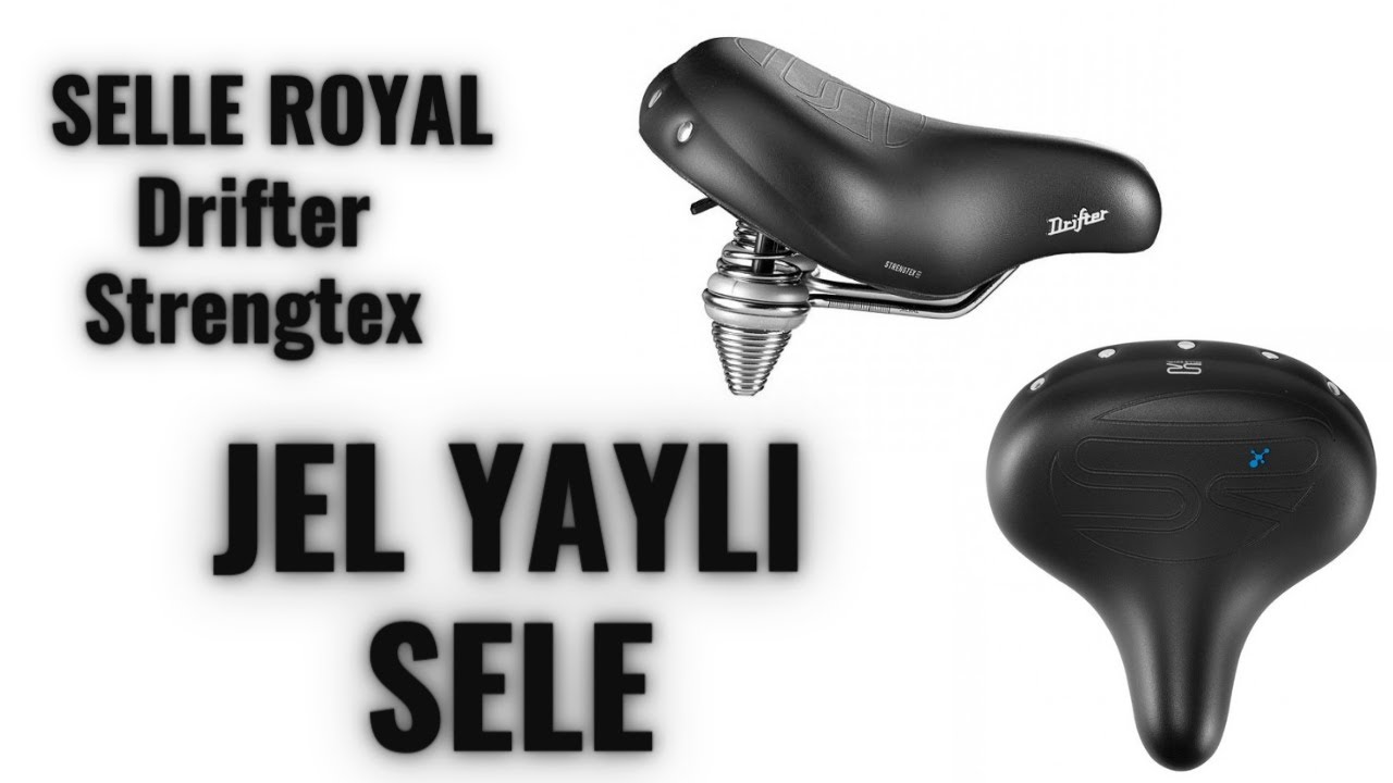 Selle Royal Drifter Strengtex Yaylı Jel Sele - Bisiklet Yaylı Jel Sele