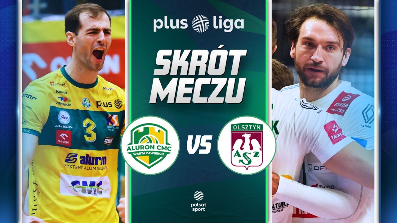 SKR&Oacute;T: ALURON CMC WARTA ZAWIERCIE - INDYKPOL AZS OLSZTYN I PLUSLIGA