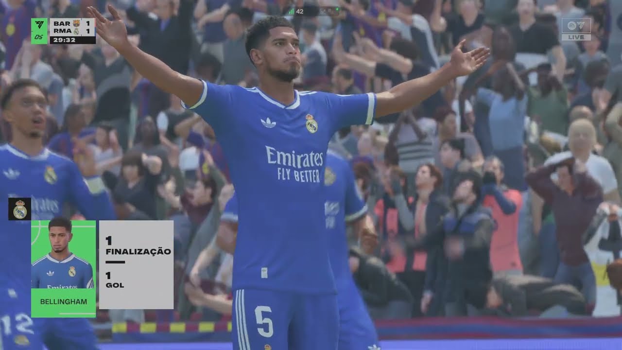 EA FC 26 Real Madrid X Barcelona #viral #gaming #gameplay #fifa #eafc26
