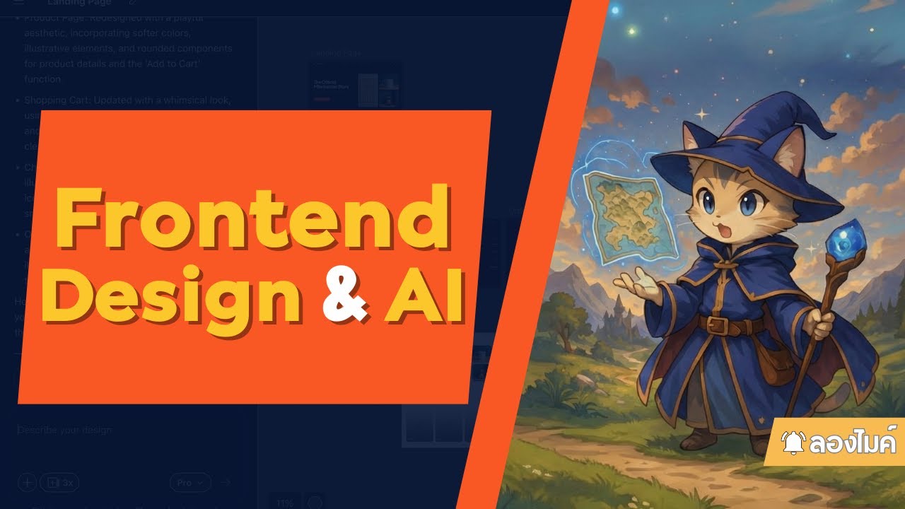 มาลองทำ Frontend Development ฉบับ UI Design ผ่าน AI กันน