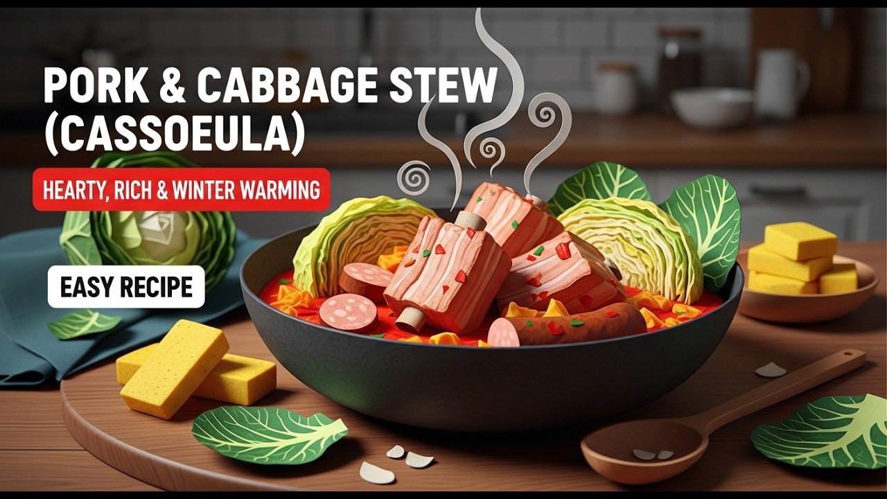Winter Comfort: Pork & Cabbage Stew (Cassoeula) Recipe &ndash; Classic Milanese Hearty Dish