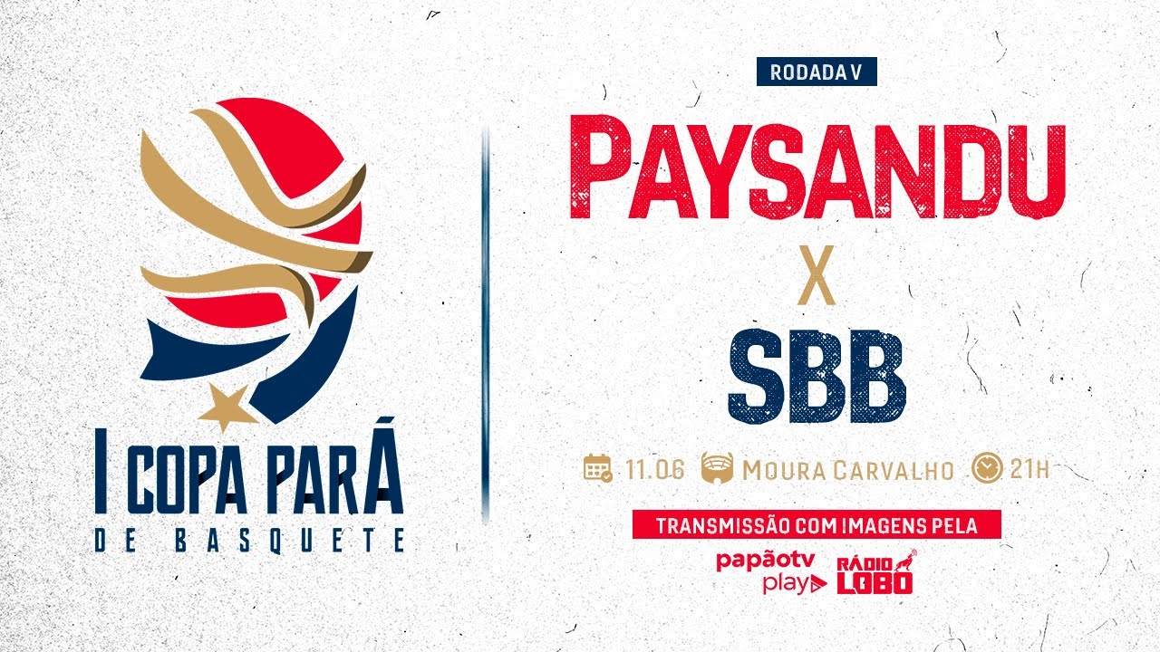 #R&aacute;dioLobo - Paysandu x SBB - Copa Par&aacute; de Basquete (Pap&atilde;oTV Play)