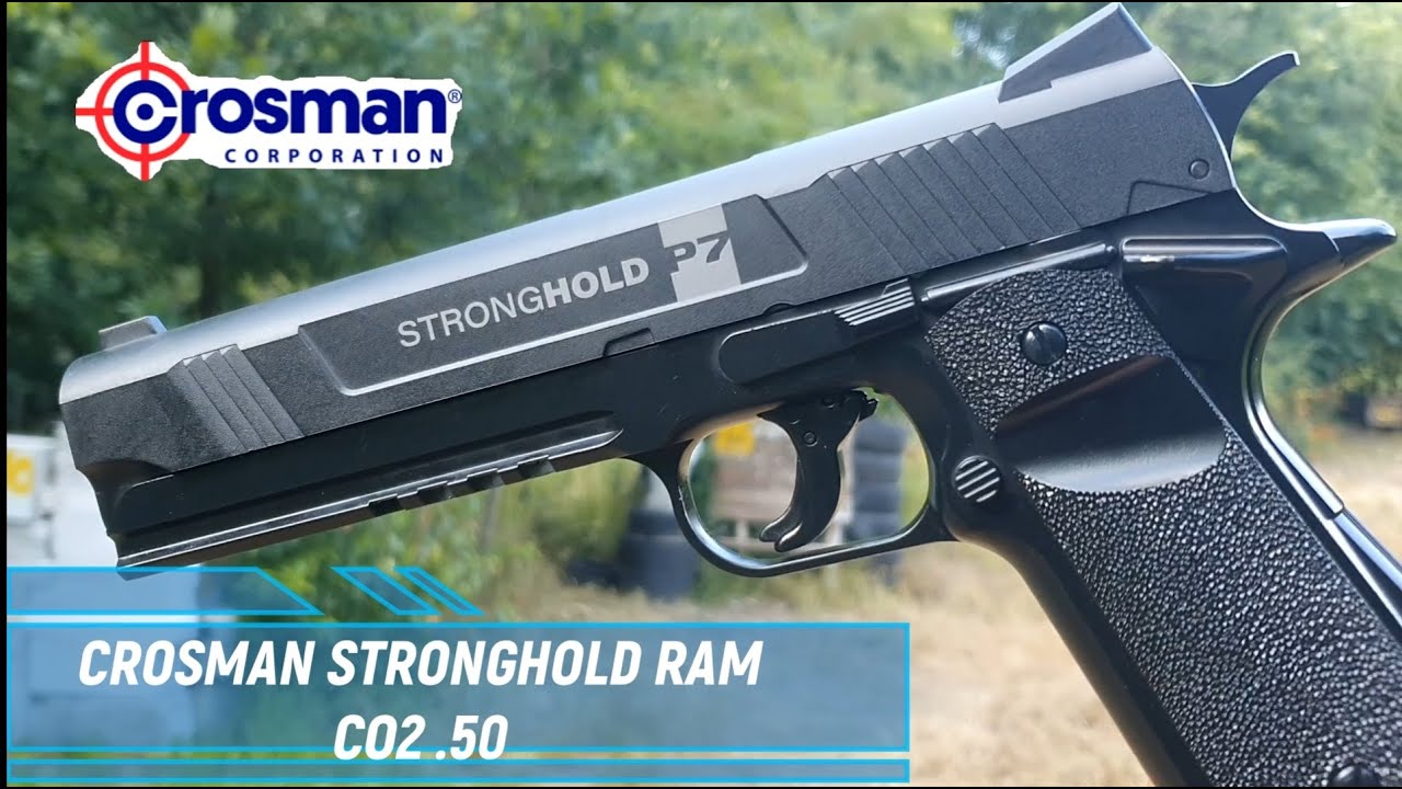 bartoli358 & Wiatrówka do samoobrony Cal.50 Crosman Stronghold P7 RAM