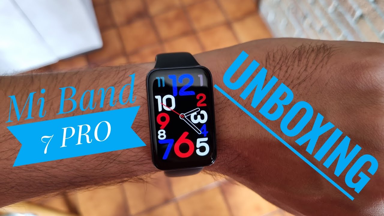 Mi Band 7 Pro GPS e NFC | UNBOXING