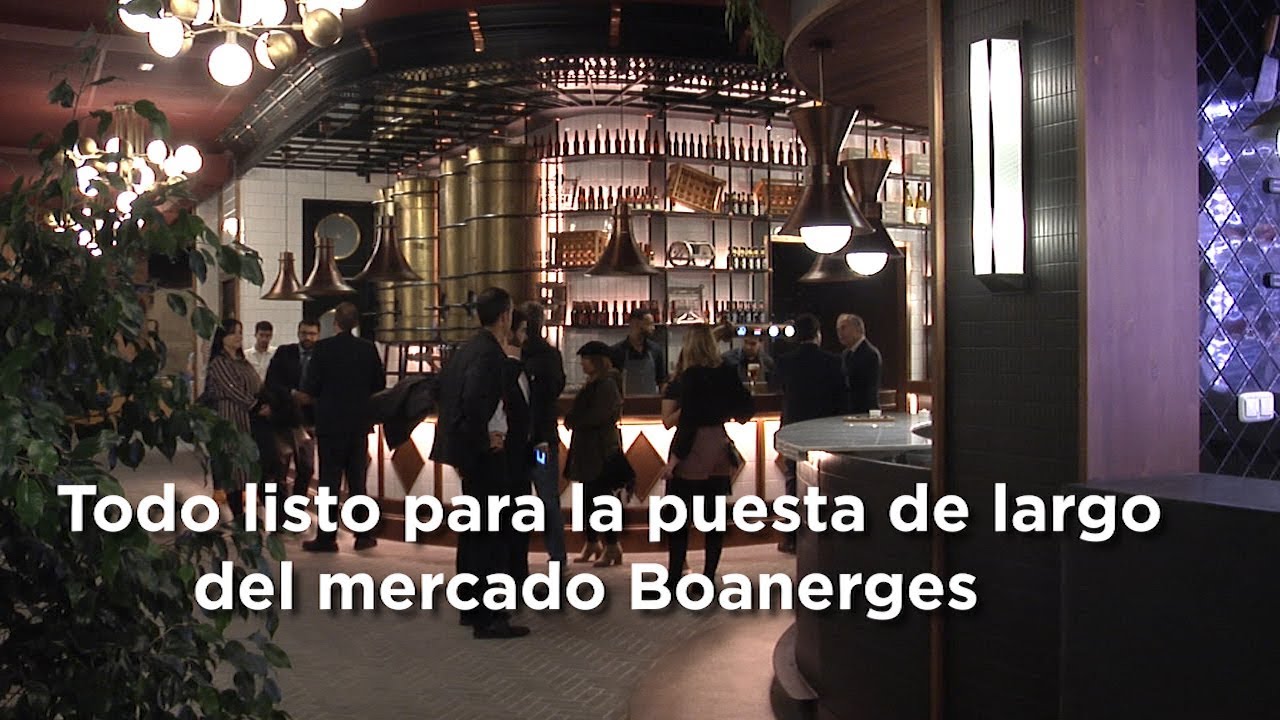 Todo listo para la puesta de largo del mercado Boanerges