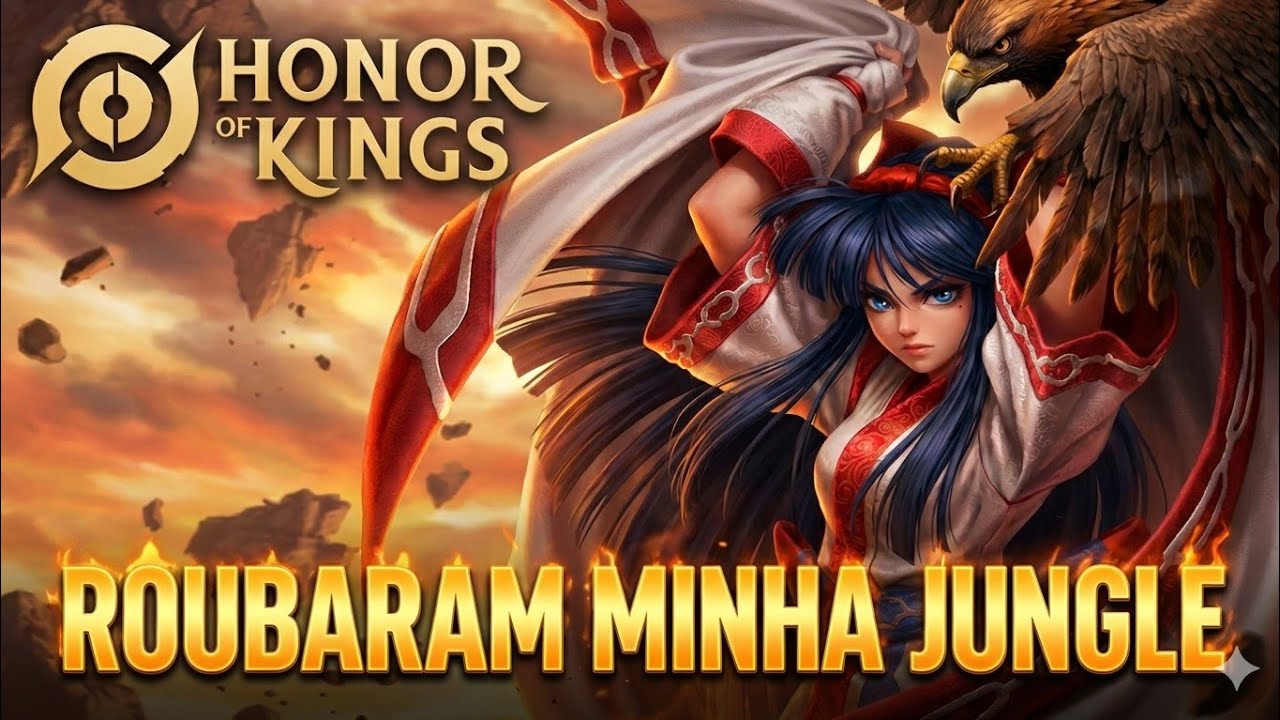 DIAN WEI ROUBOU TODA MINHA JUNGLE TIVE QUE DAR A VOLTA POR CIMA !!//HONOR OF KINGS