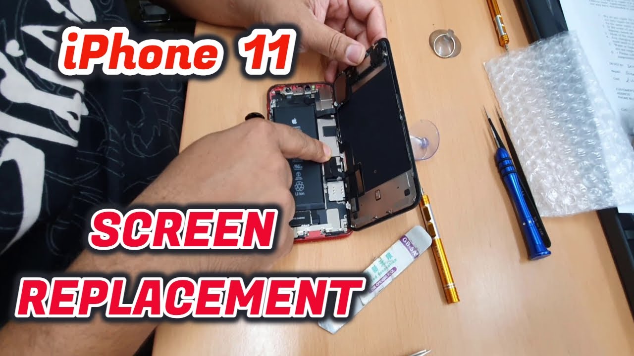 How To Replace Screen On iPhone 11 ! Tips