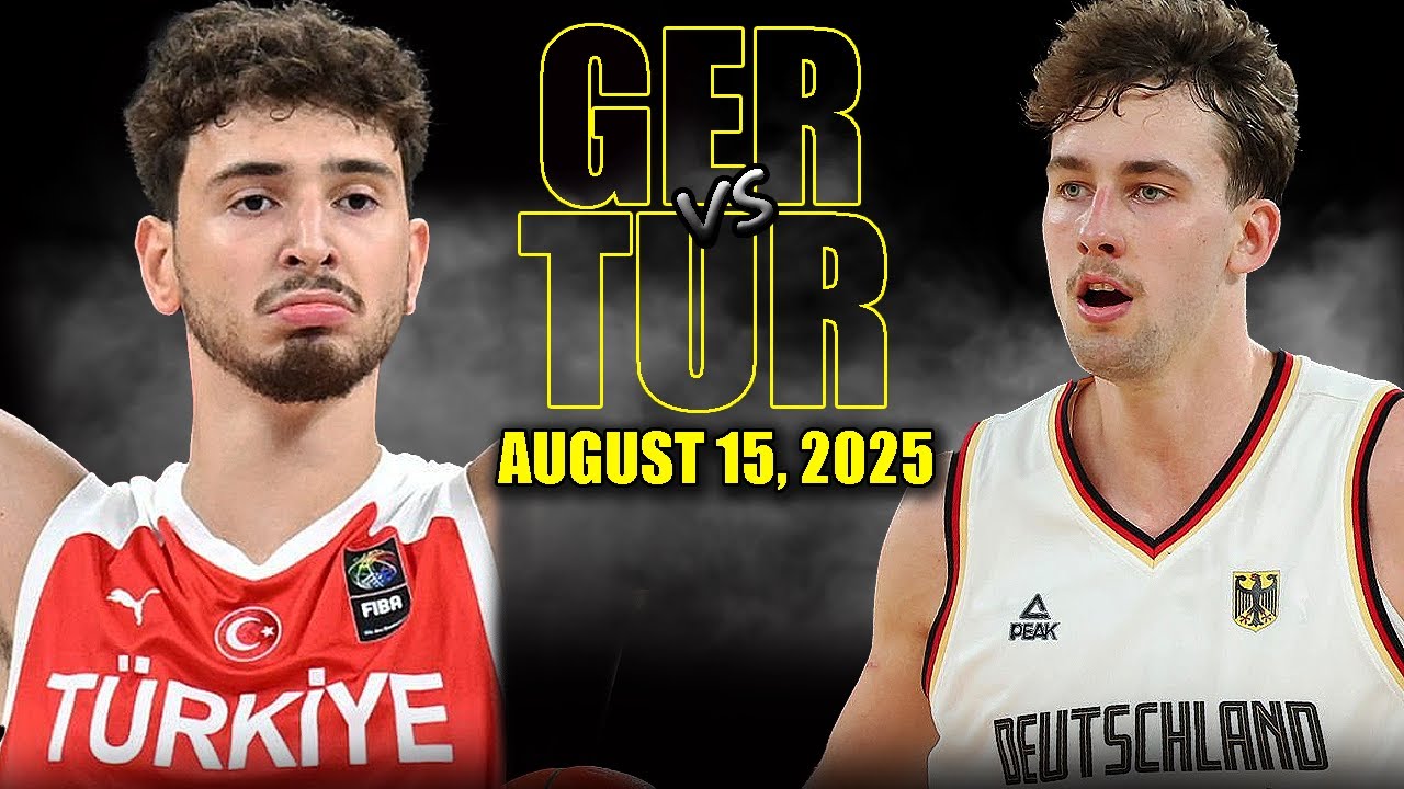 Germany vs Turkey Full Game Highlights - August 15, 2025 | Eurobasket 2025