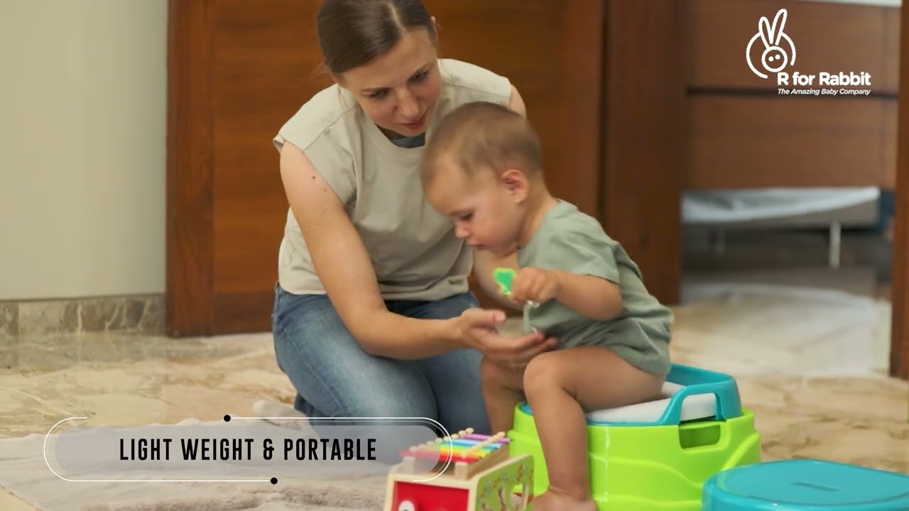 R for Rabbit: DING DONG POTTY SEAT | And Video Edit