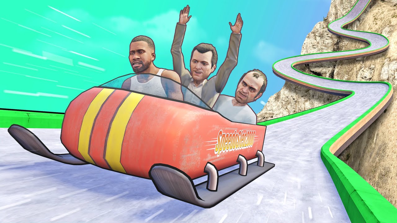 GTA 5 | I put a SLED in GTA and this happened...