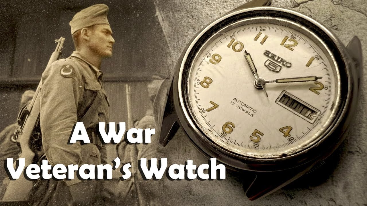 Часы Seiko солдата — ветерана Корейской войны | Необыкновенная реставрация