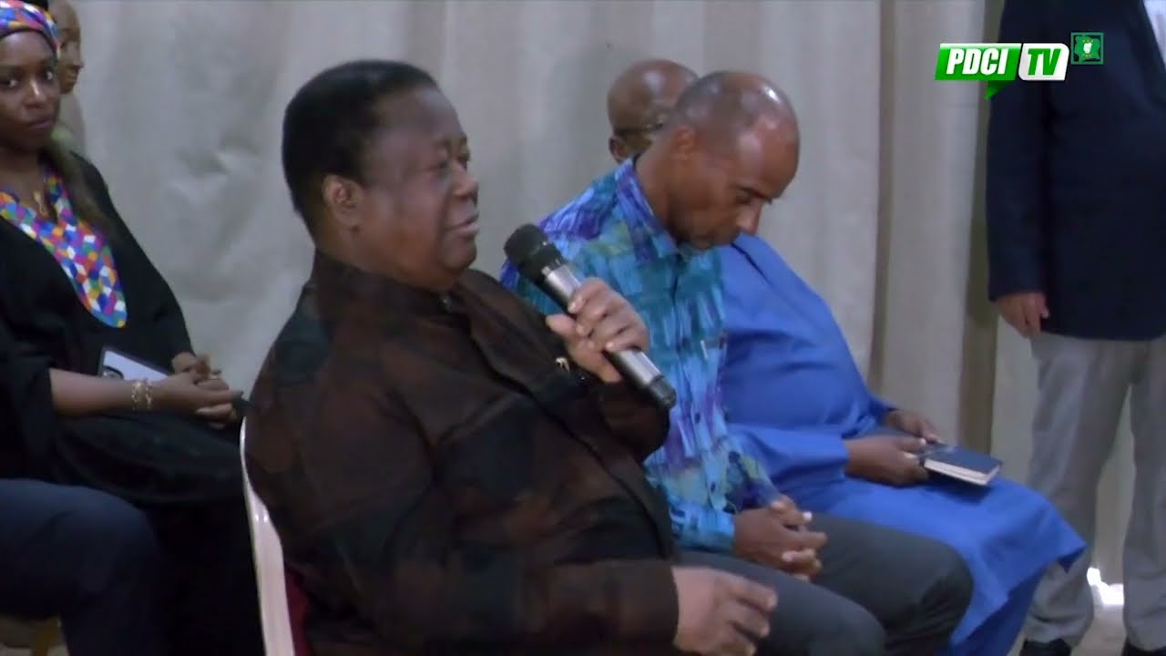 PDCI-RDA : L'honorable Dia houphouet et sa délégation reçus par le Président Bédié à Daoukro
