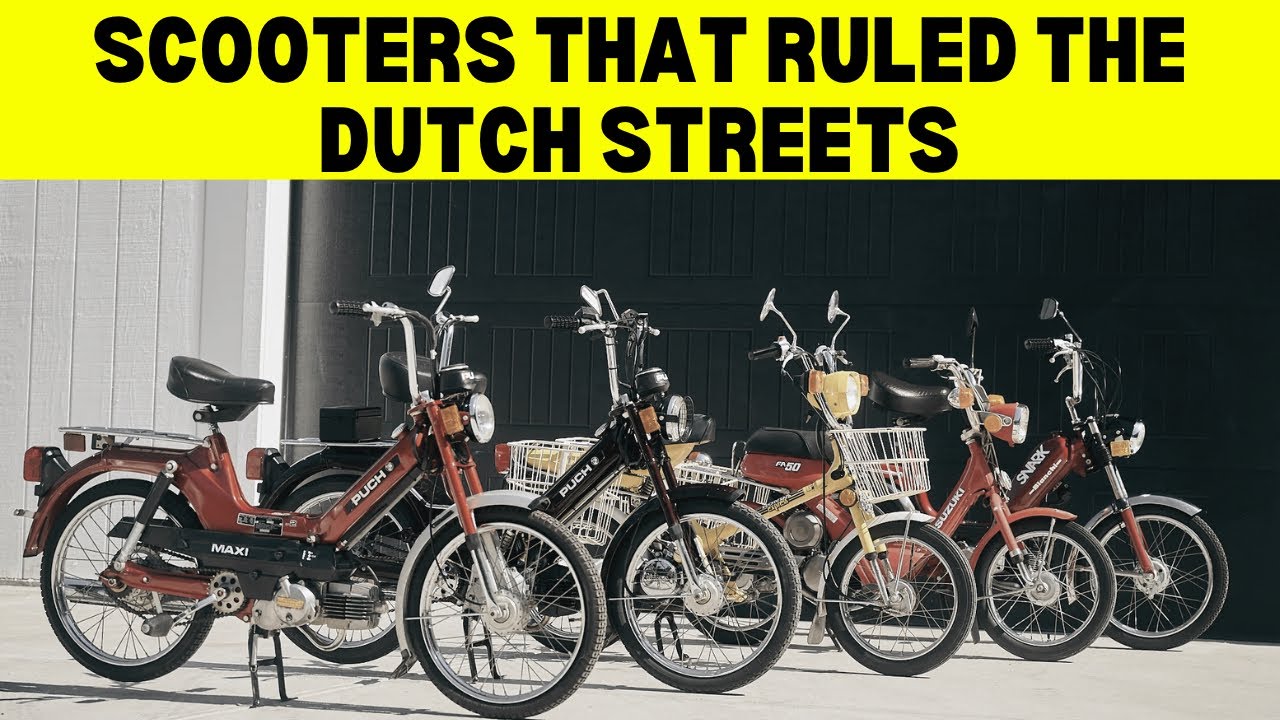 10 Forgotten Scooters That Ruled Dutch Streets