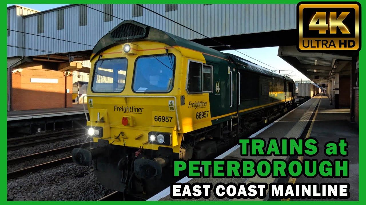 GRAFFITI CLASS 66 And ECML Action PETERBOROUGH