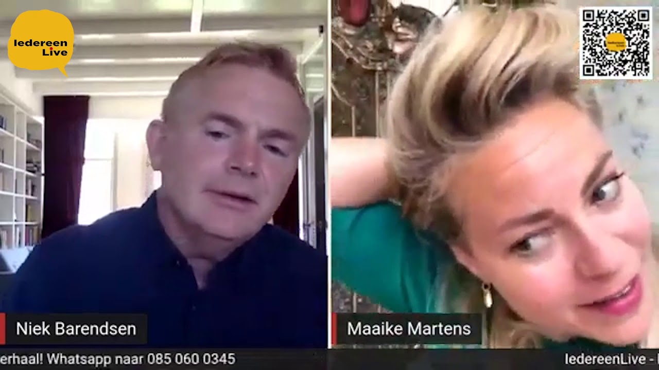 IedereenLive | Niek Barendsen in gesprek met Maaike Martens | 29 mei