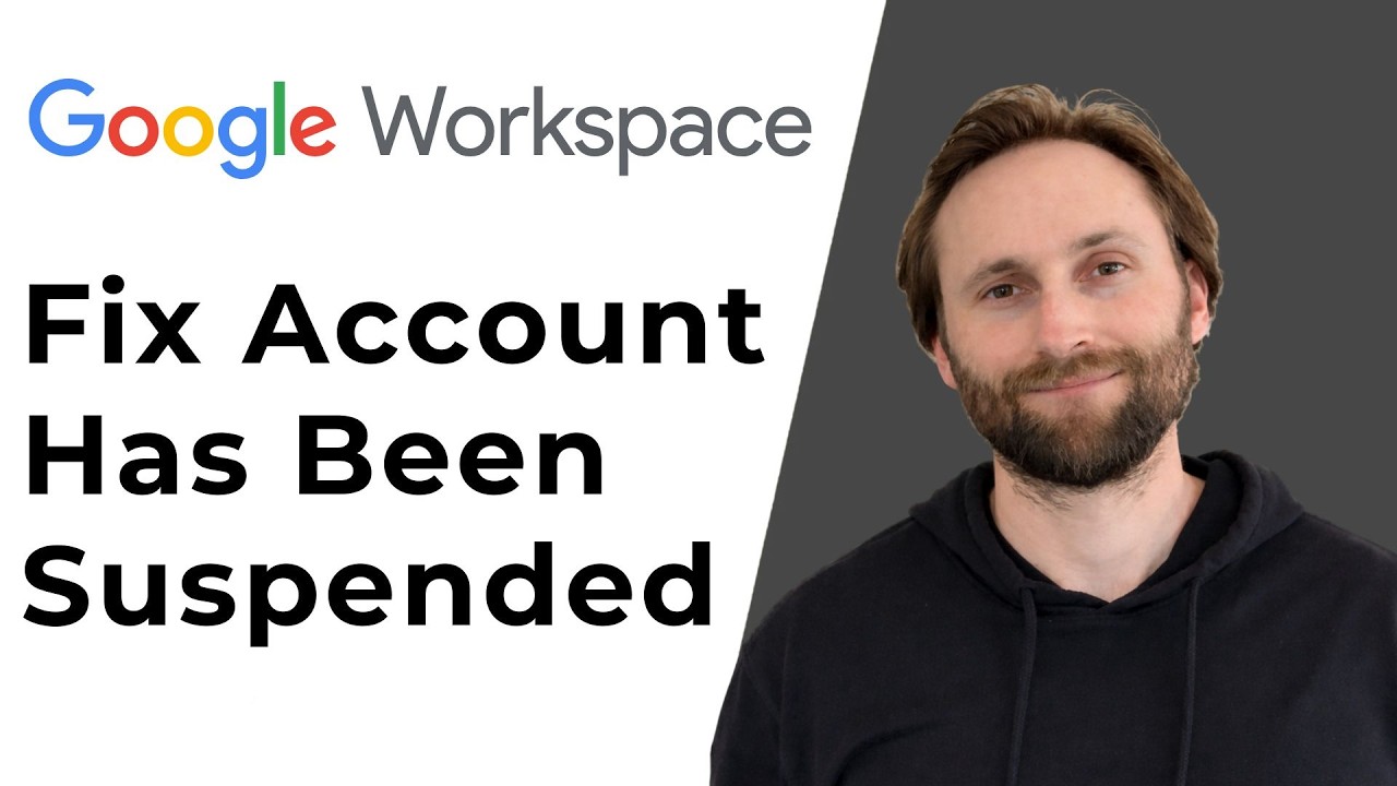 How to Fix Google Workspace Account Has Been Suspended [Full Guide 2026]