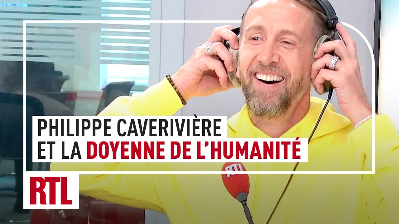 Philippe Caverivière et la Toulonnaise doyenne de l'humanité de 118 ans