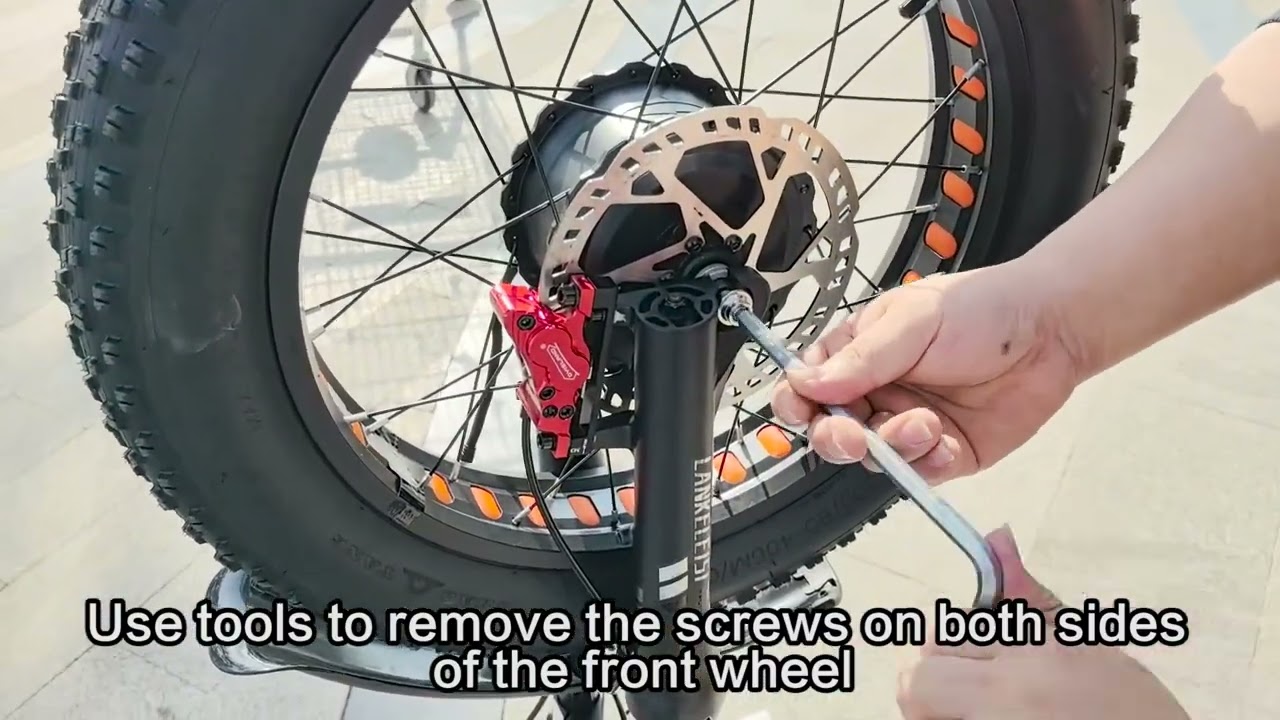 LANKELEISI X3000MAX - How to Test, Replace Front Wheel Motors.