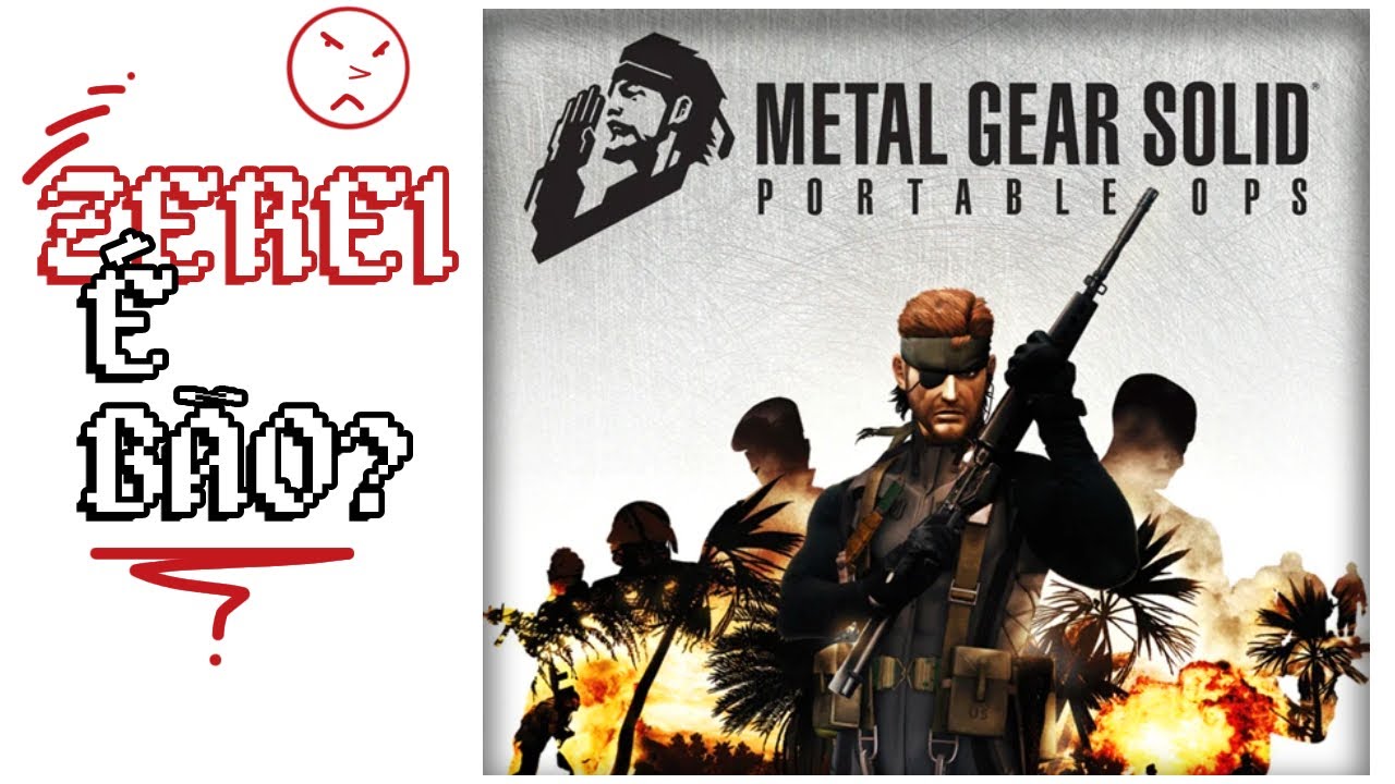 Zerei Metal Gear Solid: Portable Ops - A Mediocridade \ Crítica sobre o jogo e Resumo da história