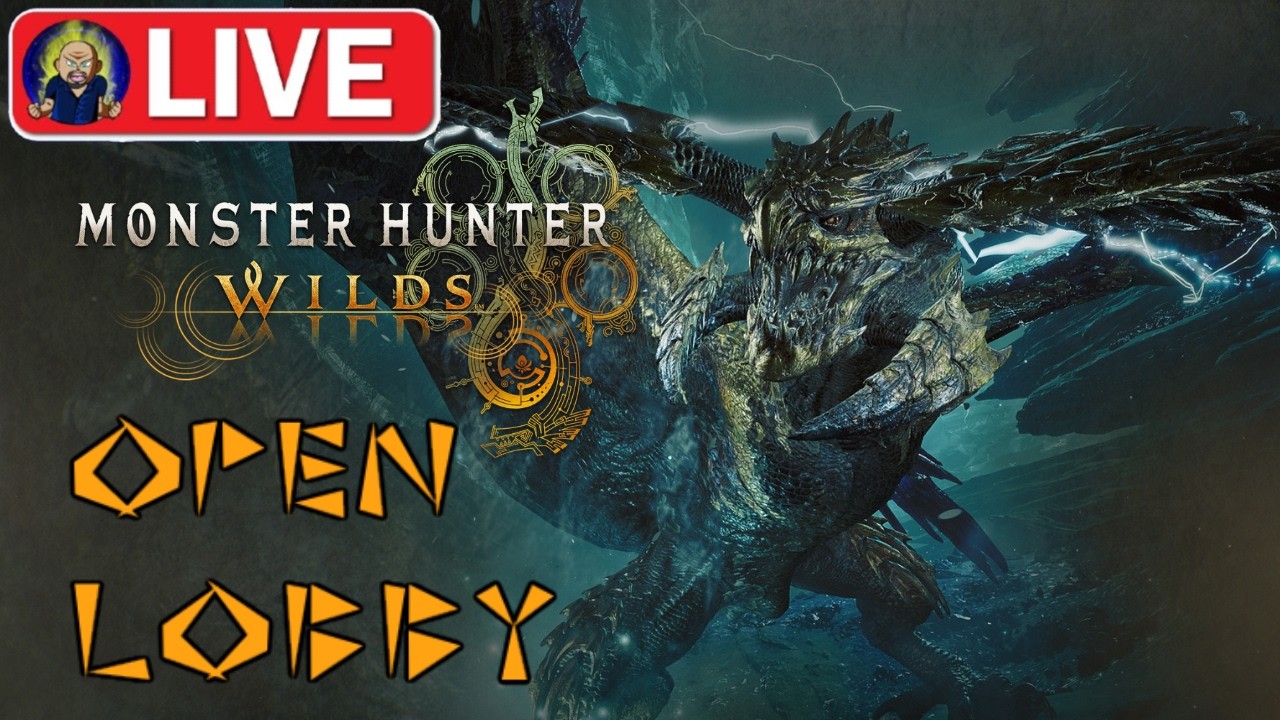 [LIVE] Monster Hunter Wilds - Open Lobby Hunts