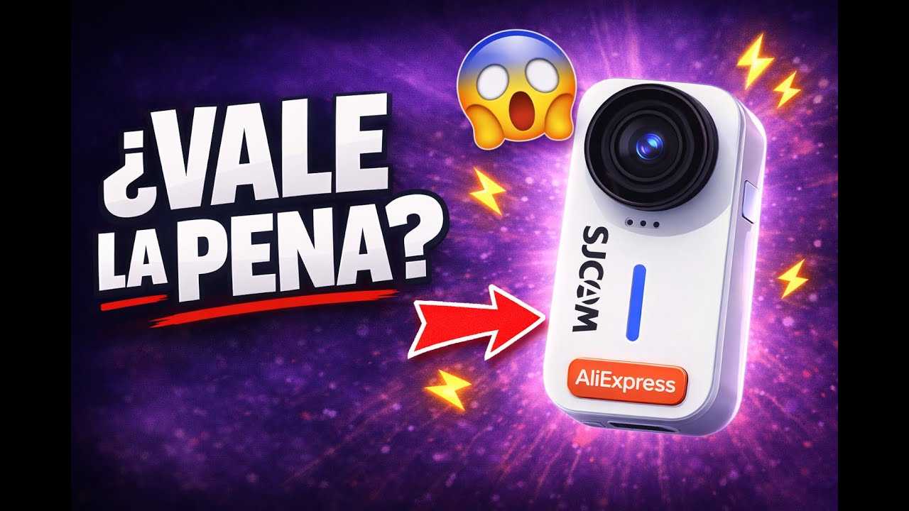 Unboxing de Camara SJCAM C110+ de AliExpress 🤩