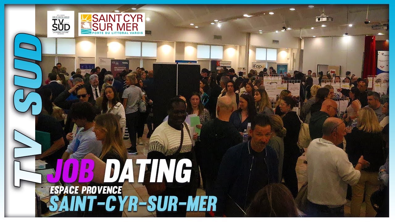 EMPLOI / Forte affluence au JOB DATING à l'Espace Provence de la Ville de Saint-Cyr-sur-mer