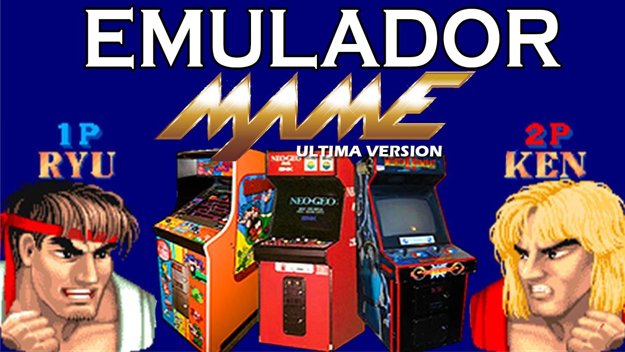 GUIA de MAME 0.185 Arcade PC | MAME 0.185 Ultima Versión | Configuración en PC sin Tarjeta de Video