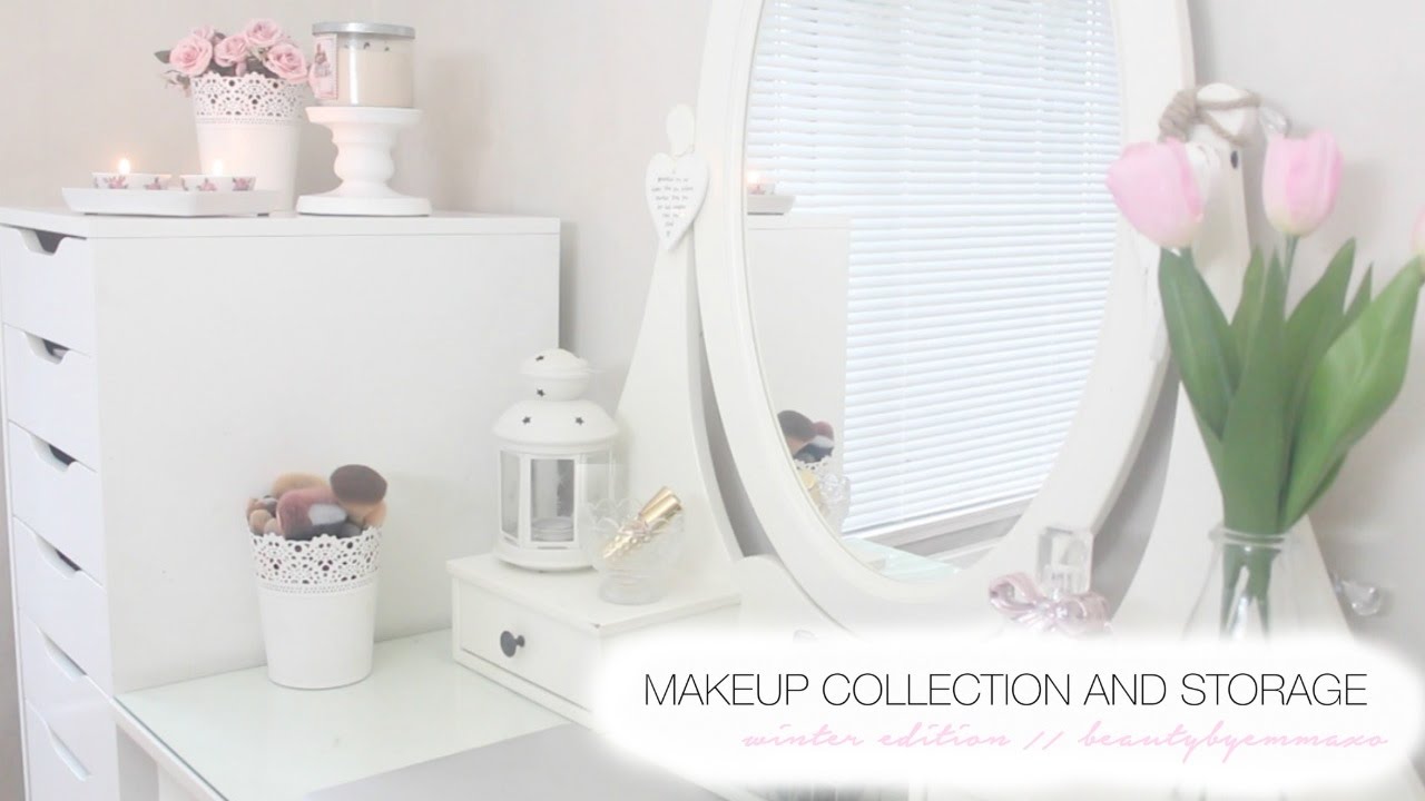 Makeup Collection and Storage 2017 | beautybyemmaxo ♡