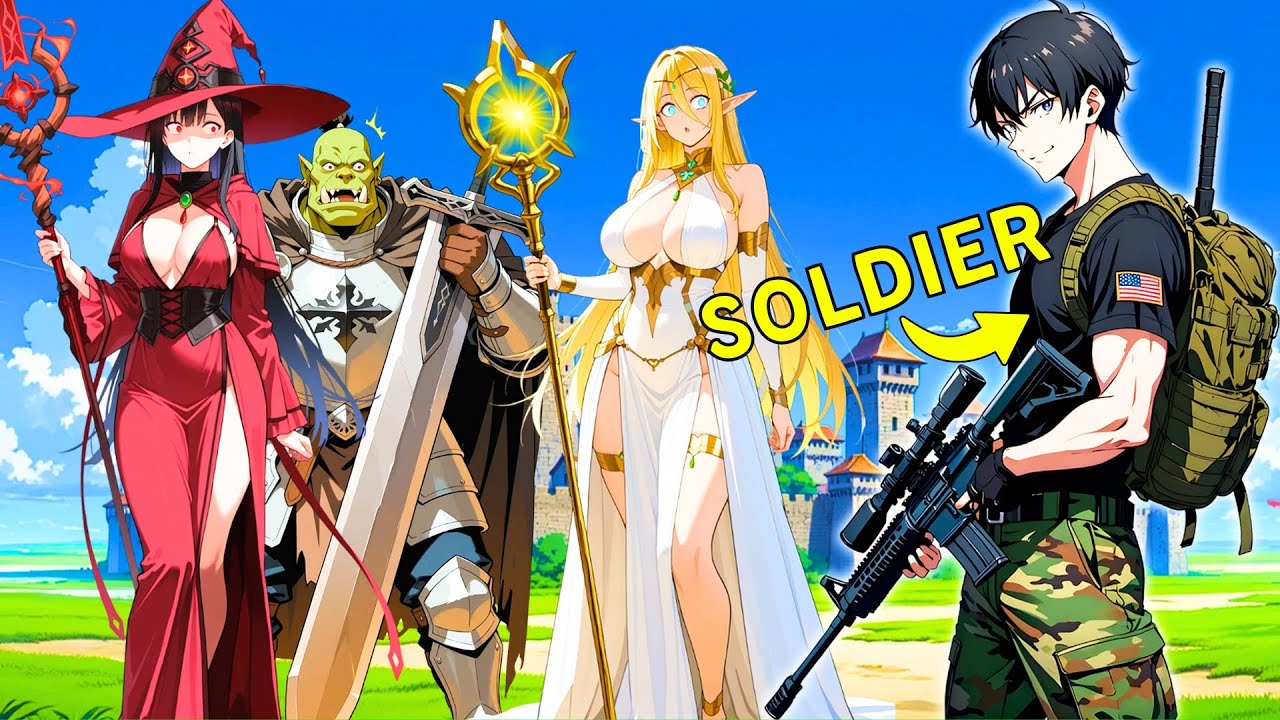 When A Professional Soldier Ends Up In A Fantasy World Where Everyone Has Magic! | Manhwa Recap