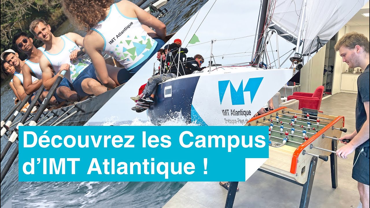 Découvrez les Campus d'IMT Atlantique !