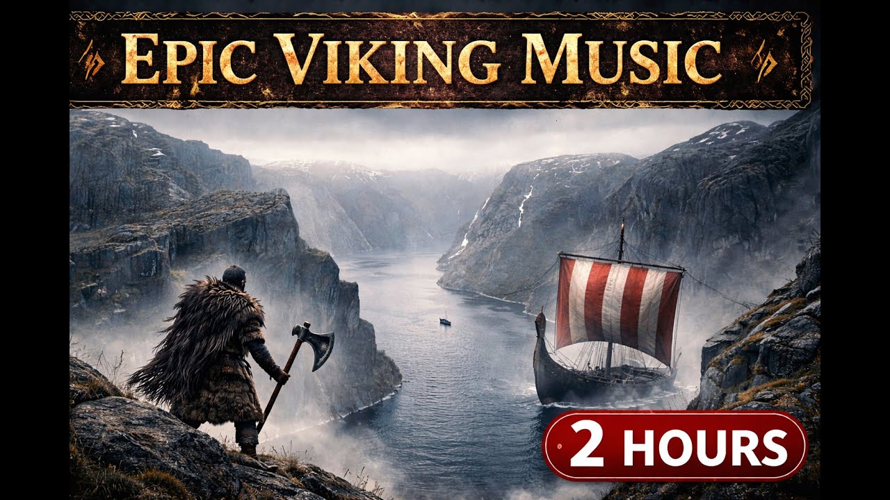 2 Hours of Viking Music ⚔️🔥 | Nordic Battle & Warrior Spirit