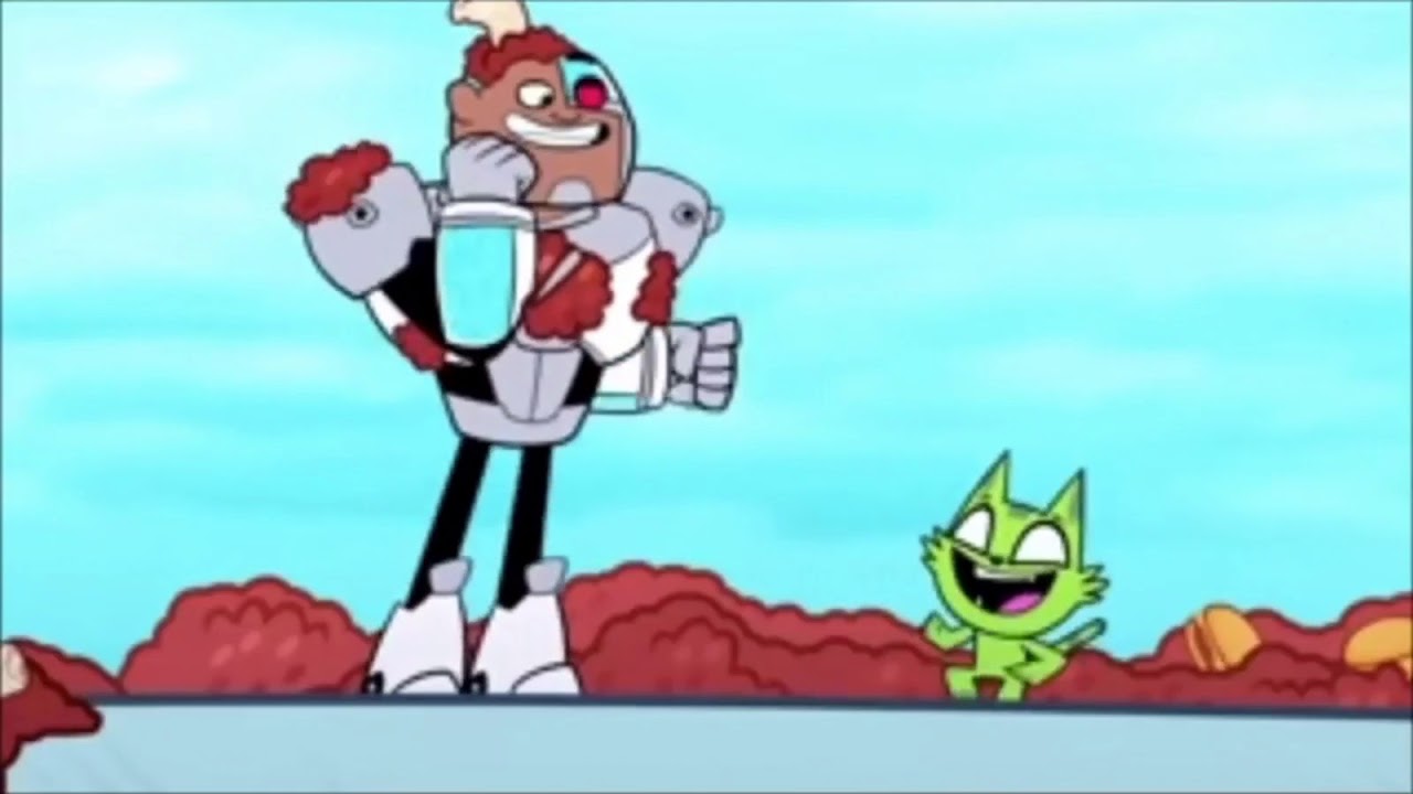 Beast And Cyborg Dance - Burger Vs Burrito