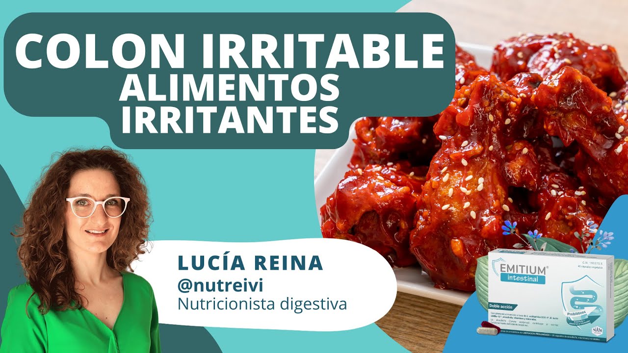 ALIMENTOS que IRRITAN el COLON IRRITABLE 🌶️🍺 Nutricionista Luc&iacute;a Reina