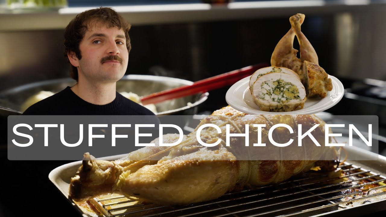 STUFFED WHOLE CHICKEN | How I Cook: Chicken w/ Ben Lippett