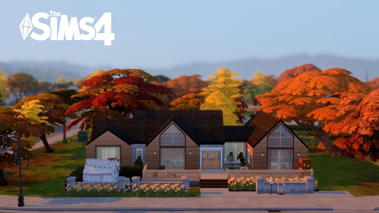 Sims 4 ASMR Speed Build |Petal Home | NO CC