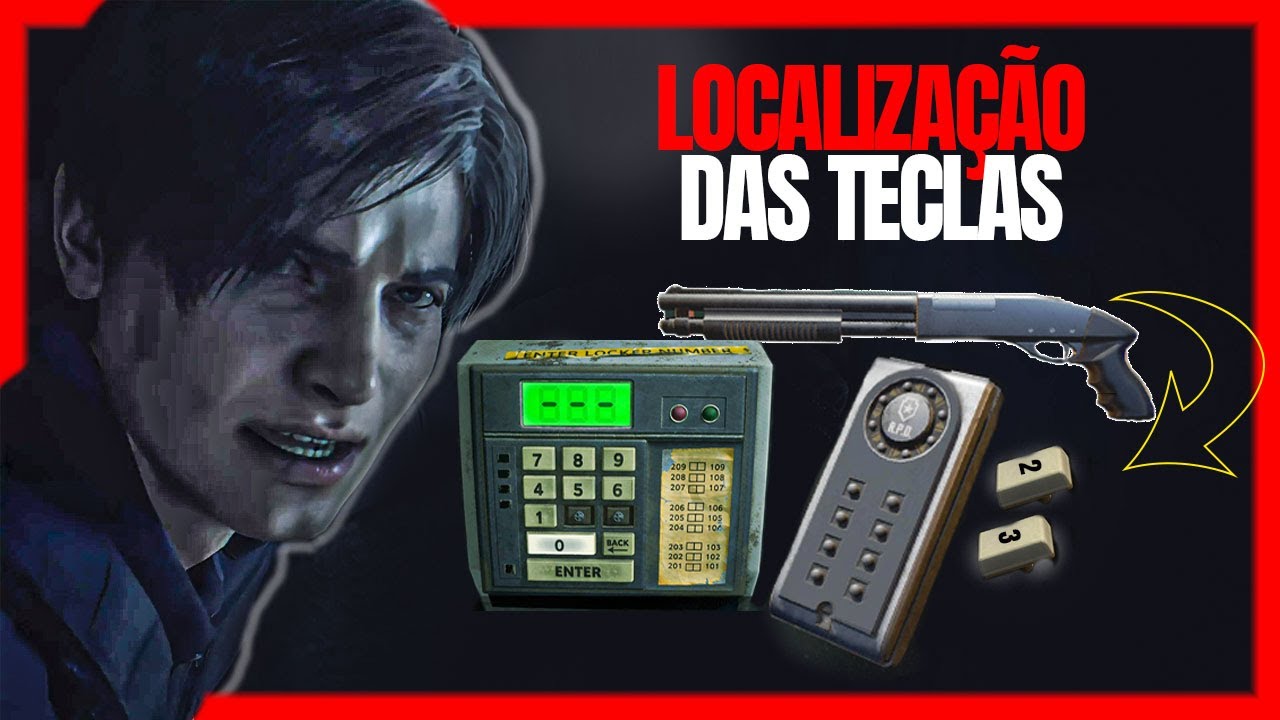 A MELHOR FORMA DE CONSEGUIR A SHOTGUN E AS TECLAS EM RE2 REMAKE!