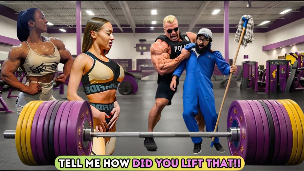 Cleaner DESTROYS BODYBUILDER and SHOCKS the Whole Gym 😱 | Anatoly Gym Prank