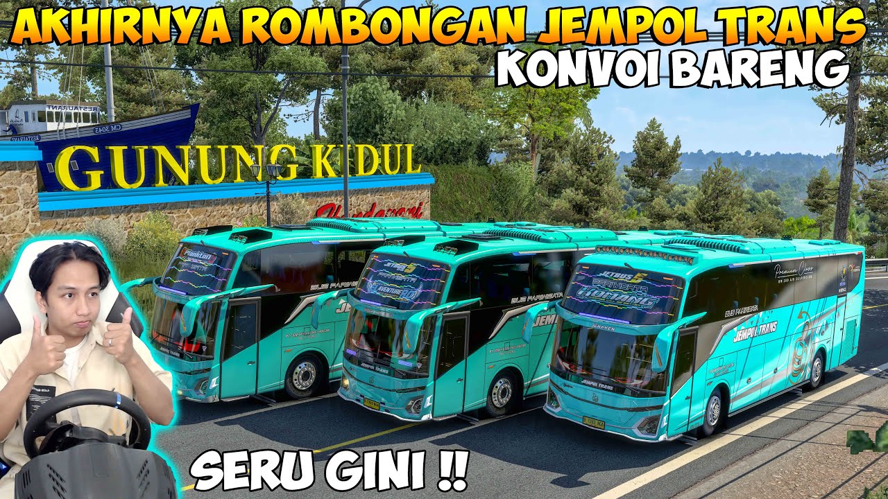 AKHIRNYA ROMBONGAN JEMPOL TRANS INI KONVOI KE GUNUNG KIDUL !! SERU BERSAMA GANK ABAH DENI