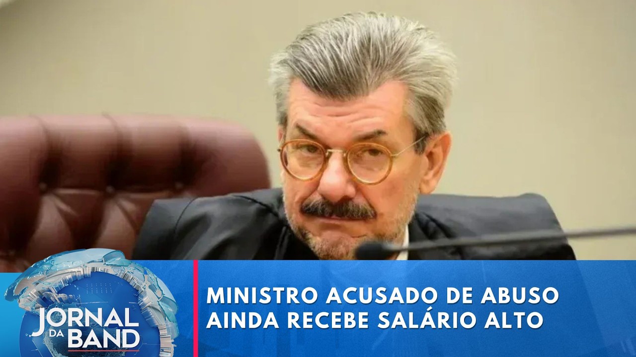 Ministro investigado por assédio continua recebendo salário alto | Jornal da Band